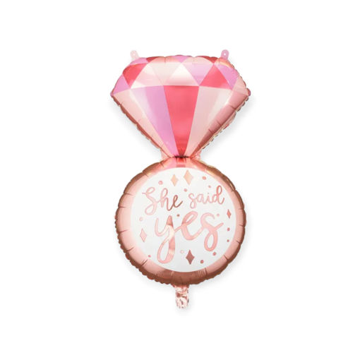 Picture of RING FOIL BALLOON 41 X 72 CM